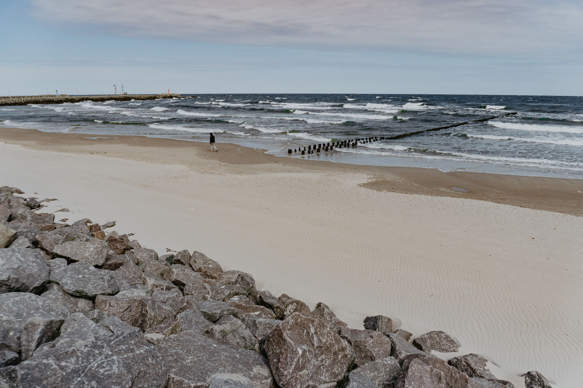 Plaża w Kołobrzegu