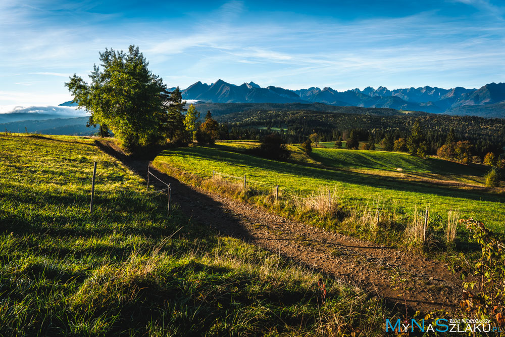 Punkt widokowy na Tatry