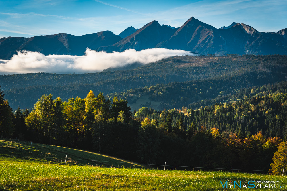 Punkt widokowy na Tatry