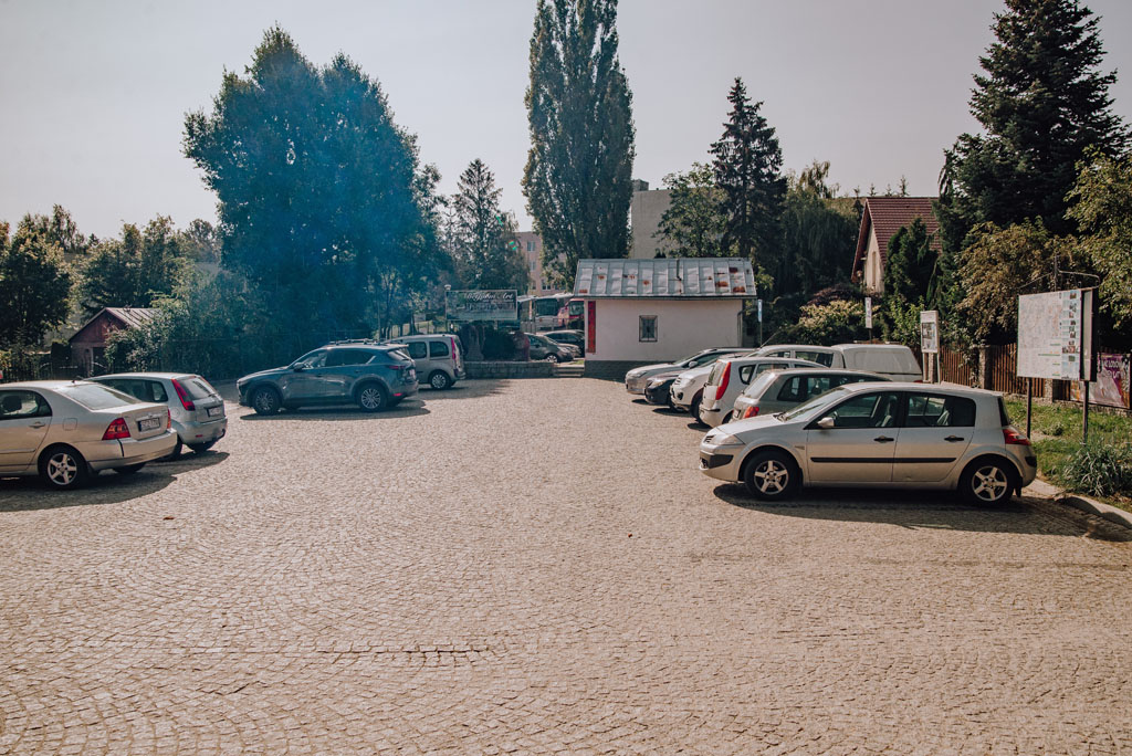Parking przy Zamku Bolków