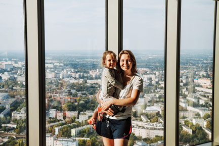 Sky Tower - najwyższy punkt widokowy w Polsce