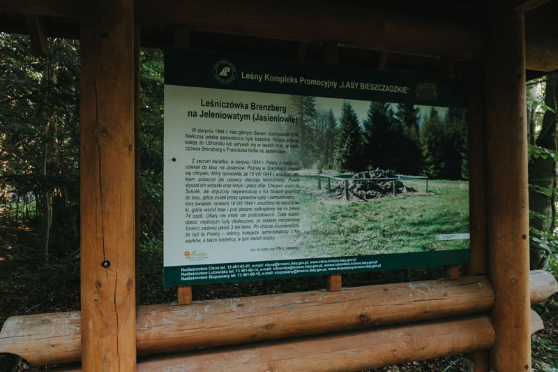 Leśniczówka Brenzberg na ścieżce przyrodniczo-historycznej