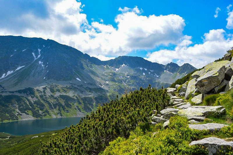 Przełęcz Krzyżne w Tatrach - szlak żółty z Doliny Pięciu Stawów
