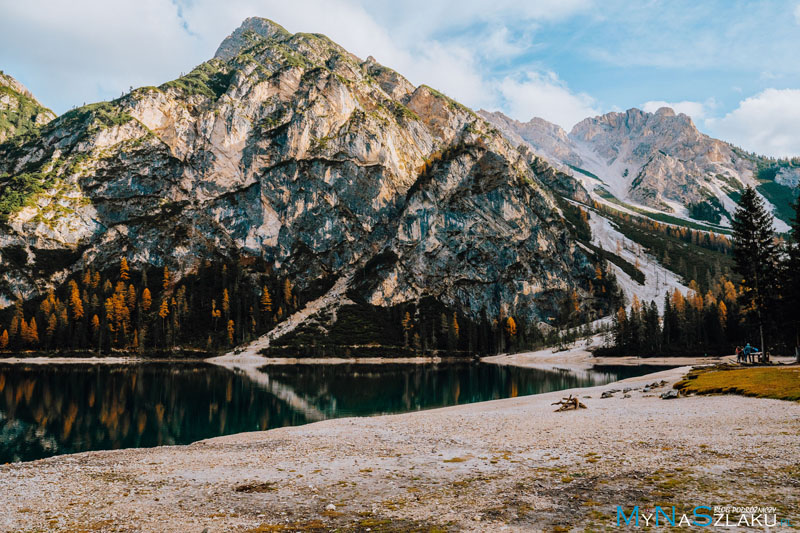 Lago di Braies w Dolomitach