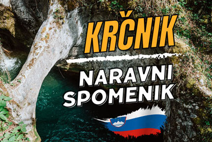 Krcnik - Słowenia kanion
