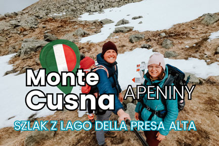 Monte Cusna szlak Włochy