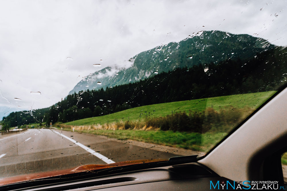 Dzień 1 - 17.07.2023 | Przyjechaliśmy w Alpy - od deszczu po słoneczną pogodę