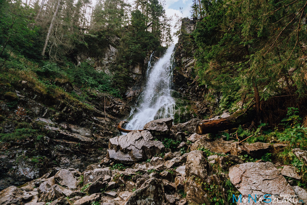 Rohacki Wodospad w Tatrach Słowackich