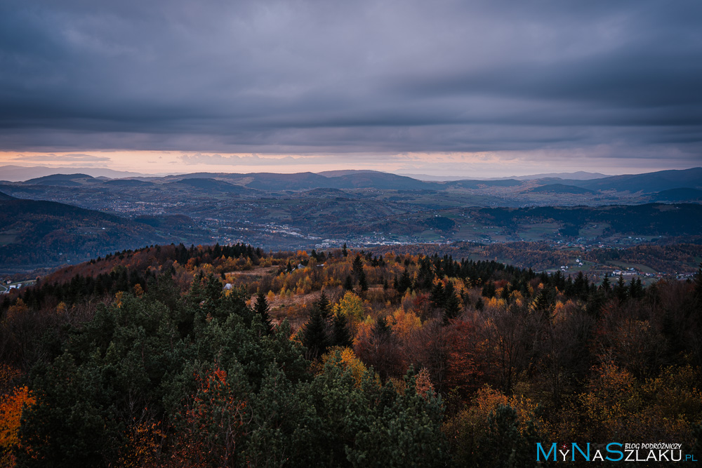 Beskid Wyspowy - wieża widokowa