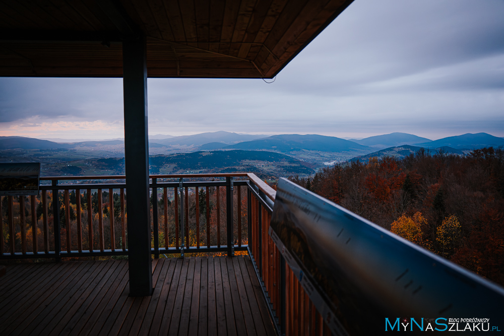 Beskid Wyspowy - wieża widokowa