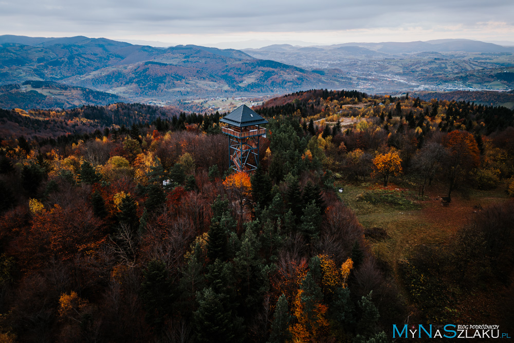 Beskid Wyspowy - wieża widokowa