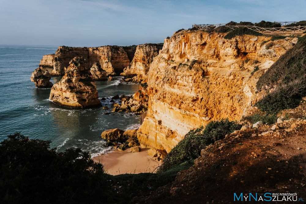 Plaże południowej Portugalii: Marinha, dos Tr?s Irm?os, Dona Ana