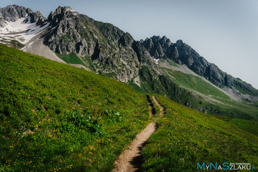 Szlak na L'Homme de Beurre 2268 m n.p.m.