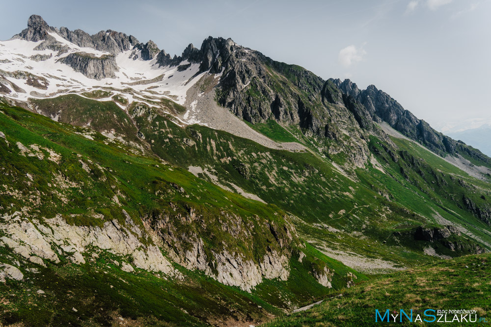 Szlak na L'Homme de Beurre 2268 m n.p.m.