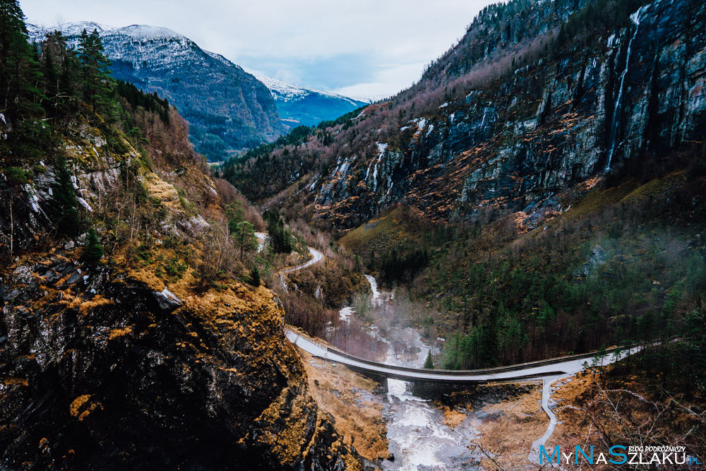 Wodospad Skjervsfossen