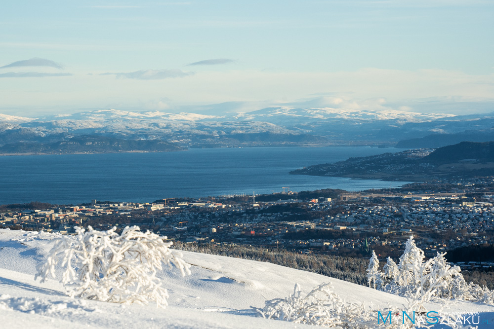 Szczyt Grakallen - piękny punkt widokowy na Trondheim